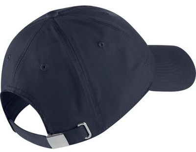 Теннисная кепка Nike H86 Metal Swoosh Cap - obisidian/metallic silver