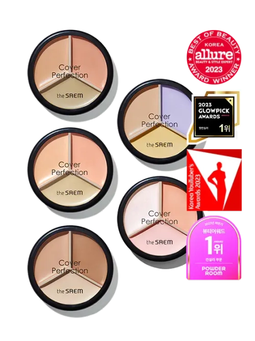Cover Perfection Triple Pot Concealer