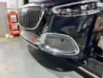 Сетка переднего бампера для Mercedes-Benz S-Class S480 S580 W223 2020+ до S680 Maybach Майбах Мерседес Бенц S класс