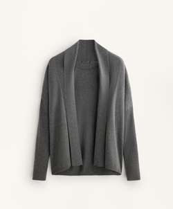 Oysho Вязаный кардиган, серый