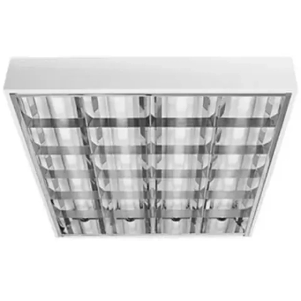 Светильник ДПО 4х9 под лампу LED T8 G13 (накладной зеркальный)