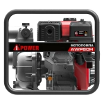 A-iPower AWP80Н мотопомпа бензиновая высоконапорная 13 л.с, 1167 л/мин, диаметр 80 мм, 30431