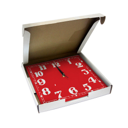 Настенные часы Ideal 844 красный