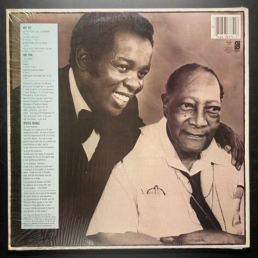 Lou Rawls ‎– Shades Of Blue (США 1980г.)