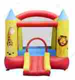 Батут для дачи "В гостях у зверюшек" 2,8*2,1*2,5 м