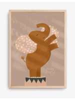 Постер в детскую 40х50 см интерьерный декор