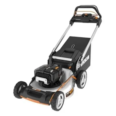 Аккумуляторная газонокосилка WORX WG761E 20В самоходная (1 x 4 Ач, ЗУ) нож 51 см, WG761E