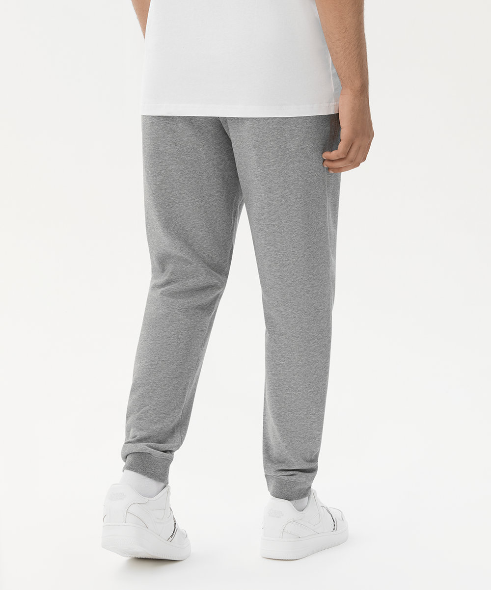 Брюки ESSENTIAL Cotton Pants, серый меланж