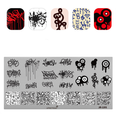 Пластина для стемпинга JR195