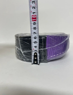 8T-3M / Трос автомобильный буксировочный, 8 тонн, длина 3 метра, ширина 65 мм, стропа, петля-петля, фиолетовый, серия - спасатель, TG (1 шт.)