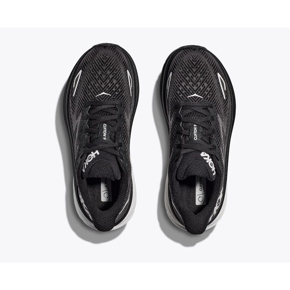 Кроссовки женские HOKA W CLIFTON 9 WIDE Black / White