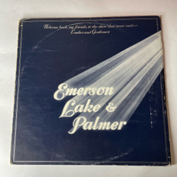 Винтажная виниловая пластинка LP Emerson, Lake and Palmer, Welcome Back My Friends To The Show That Never Ends, Ladies And Gentlemen (Германия 1974)