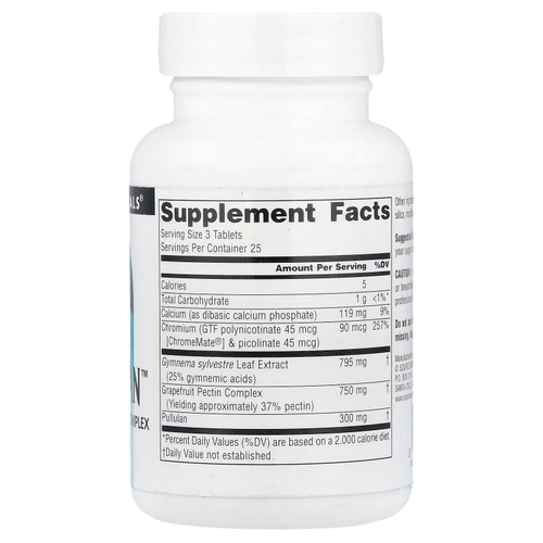 Source Naturals, Sugar Ban™, 75 таблеток