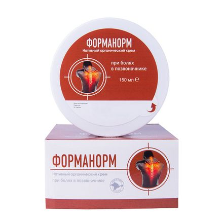 Крем для тела "Форманорм" КРАСНЫЙ  при болях в позвоночнике