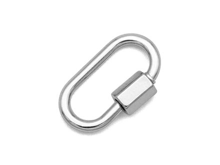 Карабин овальный 11,5х20мм (уценка)