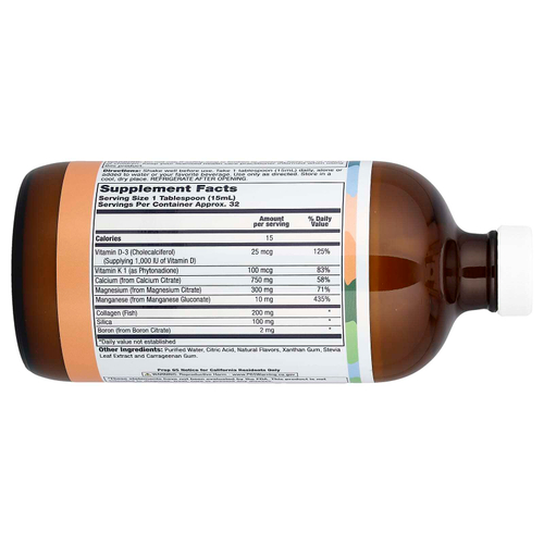 LifeTime Vitamins, Osteo Density™, смесь с коллагеном, малиновый крем, 473 мл (16 жидк. унций)