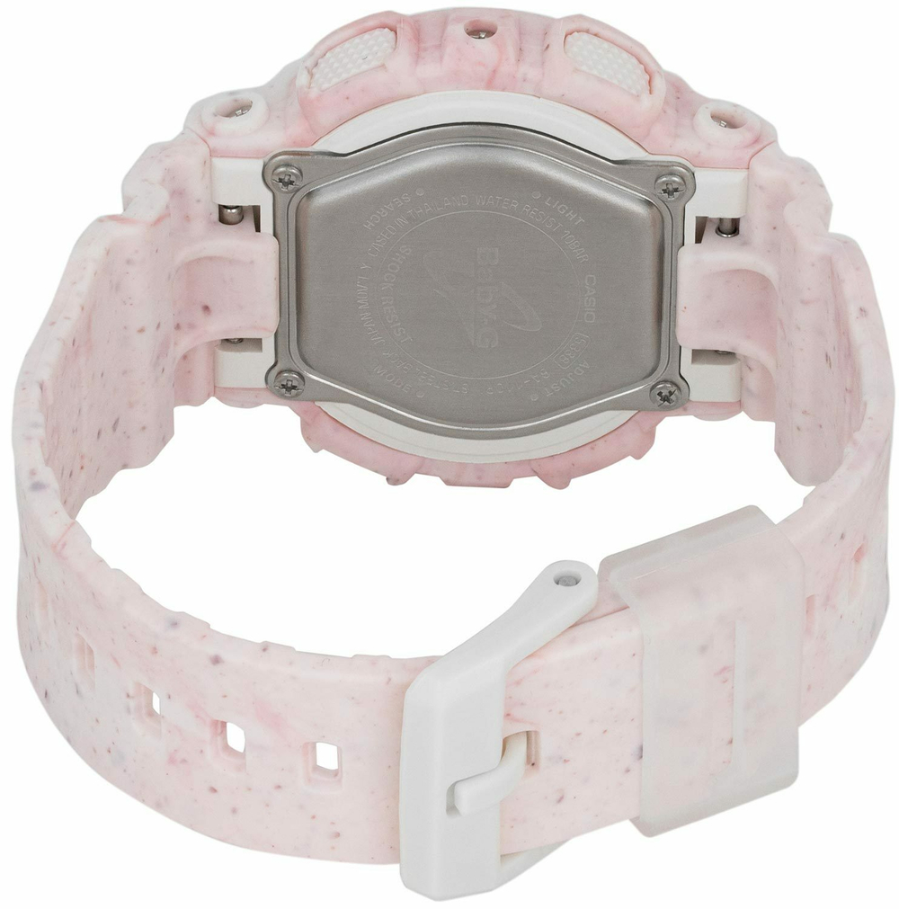 Японские наручные часы Casio Baby-G BA-110PI-4AER с хронографом