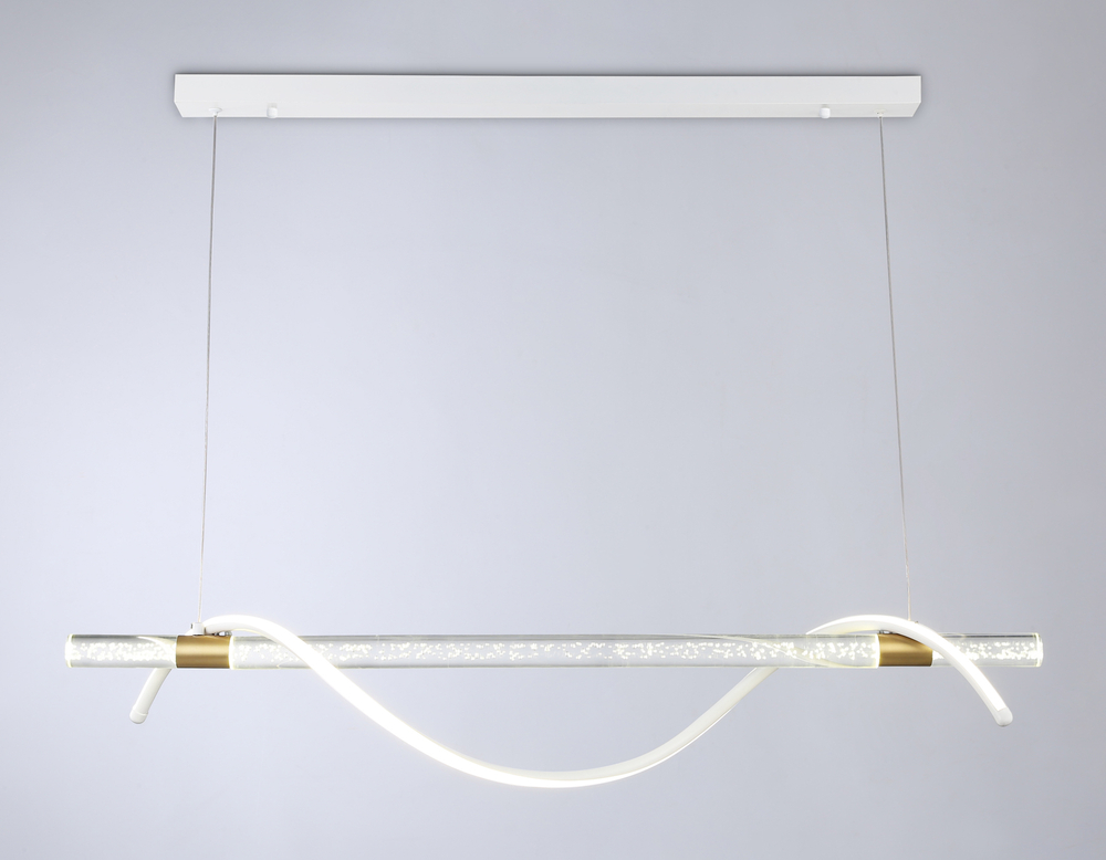 FL5002 WH/GD белый/золото 4200K 12W 1000*60*1200 (без ПДУ)