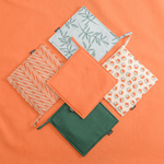 Прихватка из хлопка с принтом "Ягоды" Russian North 22х22 см