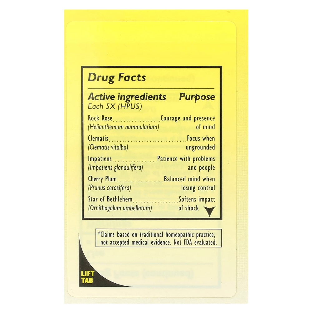 Bach, Rescue Remedy® Kids, натуральное детское средство для снятия стресса, упаковка с пипеткой, 10 мл (0,35 жидк. унции)