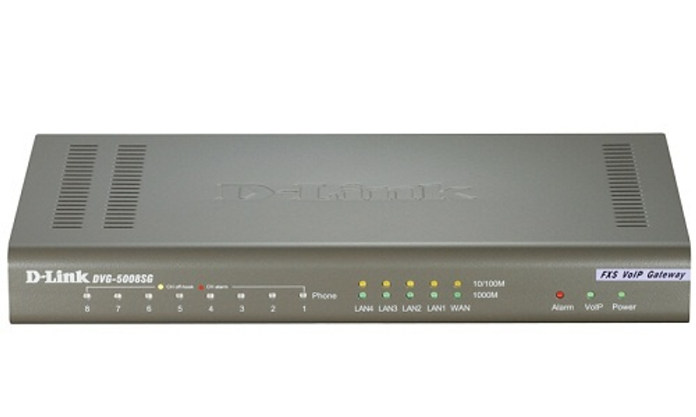 Шлюз VoiceIP D-link DVG-5008SG