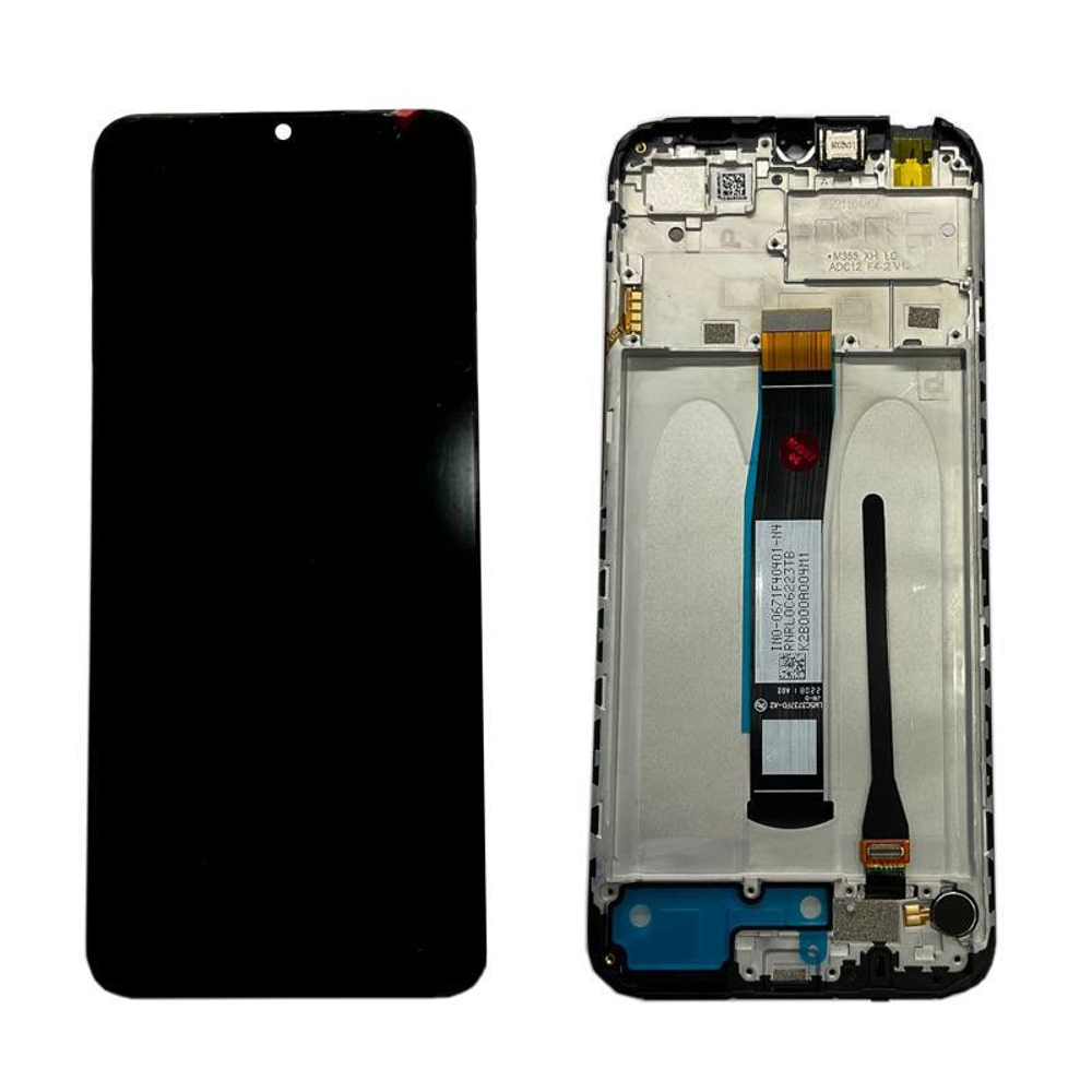 Дисплей для Xiaomi Redmi 10C/Poco C40 (220333QNY/220333QPG) с рамкой Черный - OR X-Lux