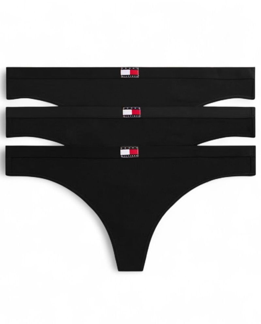 Спортивные трусы Tommy Hilfiger Heritage Logo 3P - black