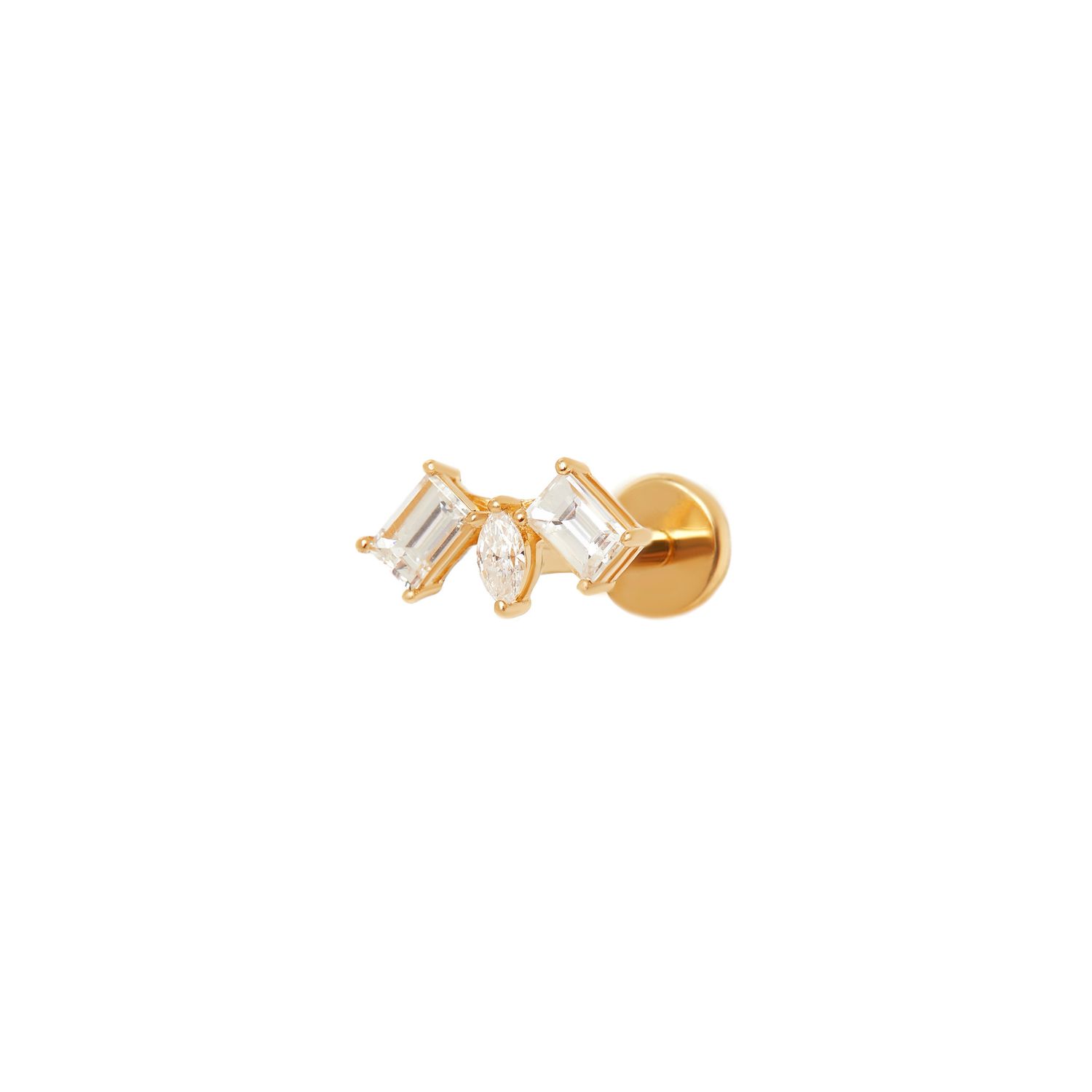 Лабрет Bird Lime Earring – Gold