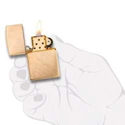 Зажигалка Zippo 29830 Классическая, Herringbone Sweep Brass