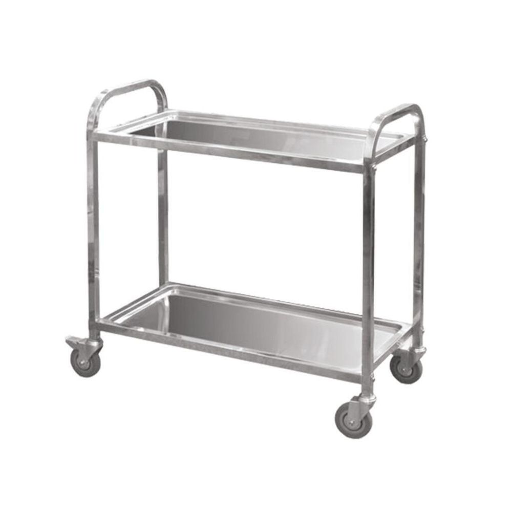 Тележка сервировочная 2-х ярусная 80*45*90 см, P.L. Proff Cuisine