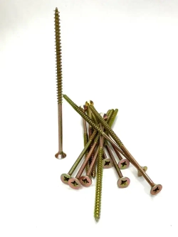 Саморез жёлтый универсальный 5х120 200 шт.