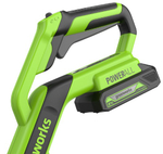 Триммер аккумуляторный GREENWORKS 2113207UB 24V, 30 см, с 1хАКБ 4 Ач и ЗУ