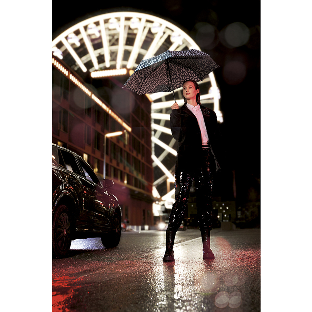 Зонт-автомат pocket duomatic signature navy