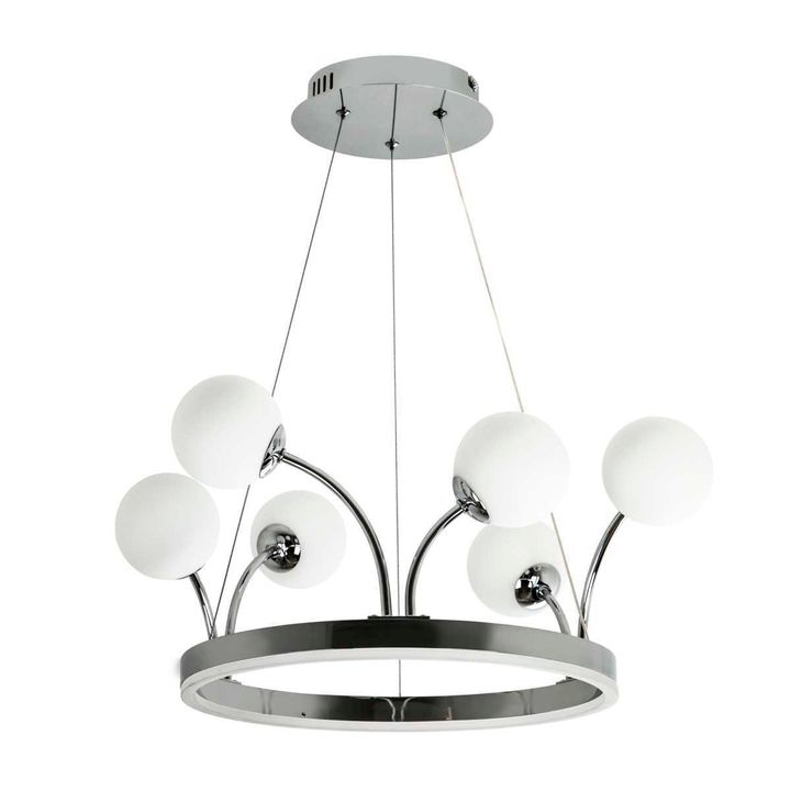 Подвесная светодиодная люстра Modelux Modestyle MS.1535.6 CR