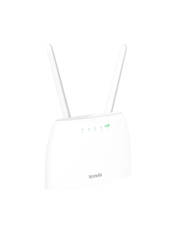TENDA 4G06 Wi-Fi 4G+ LTE маршрутизатор стандарта N300, 2 внешние антенны , 1-port 10/100Mbps LAN/WAN, 1-port 10/100Mbps LAN, 1-Slot 2FF SIM Card
