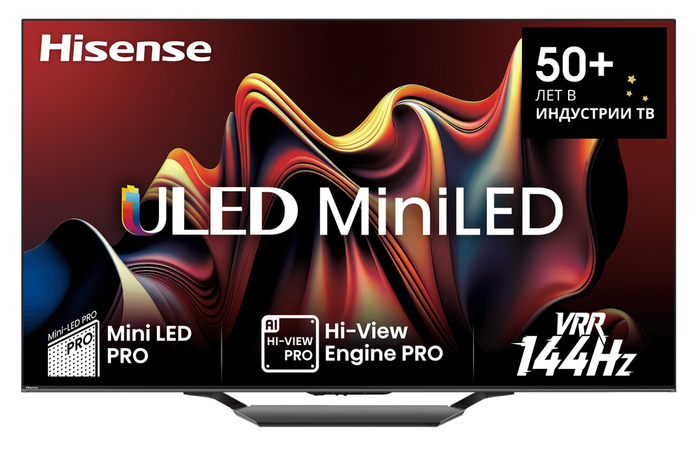 ЖК телевизор Hisense 65U7NQ(Mini-LED,UHD Smart,frameless)