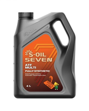 Масло трансмиссионное S-OIL 7 ATF MULTI 4л