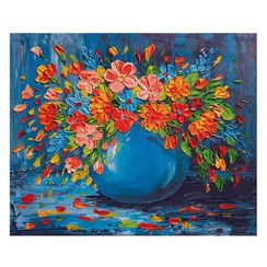 737201 Рельефная живопись Полевые цветы