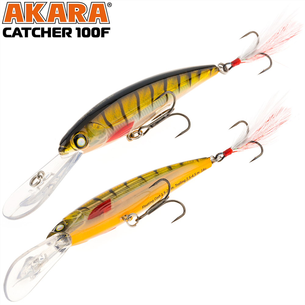 Воблер Akara Catcher 100F 14гр. (1/2 oz 3,9 in) A47