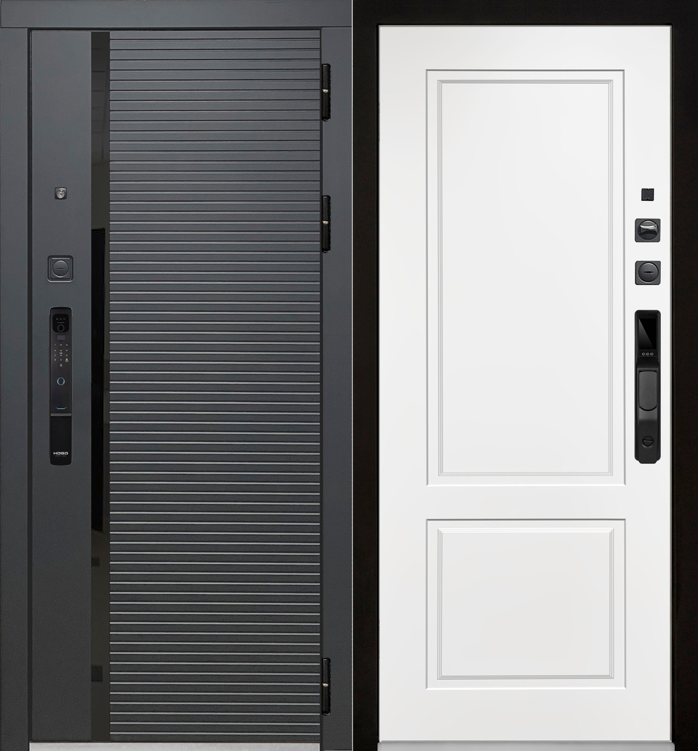 Рельеф зеркало MAX белый