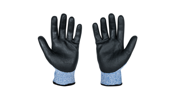 Перчатки для защиты от порезов РУБЕЖ НИТ С SCAFFA DY1350FRB-B/BLK