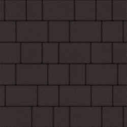 Тротуарная плитка УРИКО, комплект из 3 видов плит, Стандарт Коричневый