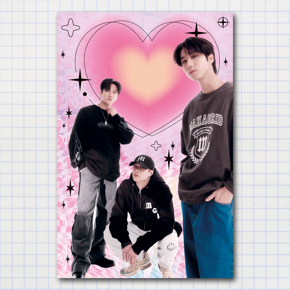 Мини-постер #106 / STRAY KIDS / 3RACHA