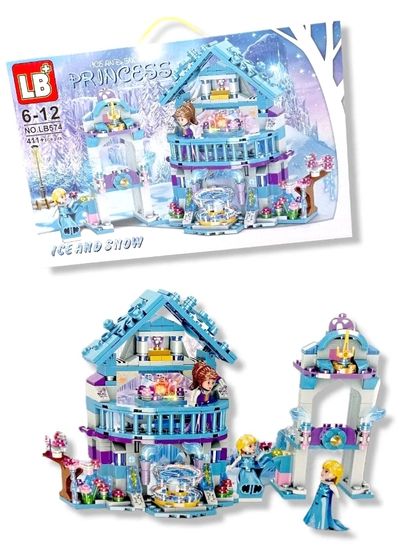 Конструктор "Ледяное царство" 411 деталей