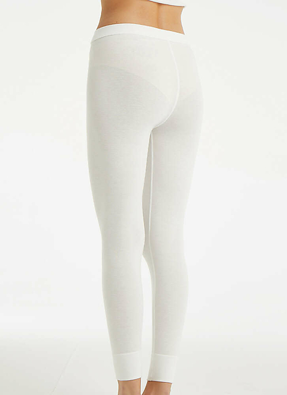 Леггинсы женские термо белый