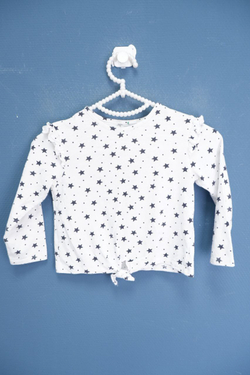 Джемпер Benetton со звездами на 4 года