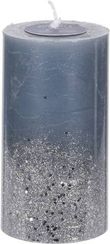 Свеча декоративная парафиновая Морозный фонтан 9*15 см., голубой, Koopman (ACC682750/3)