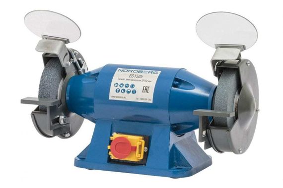 Заточной станок профессиональный (Точило) диам. 150мм, 220В NORDBERG EG1505