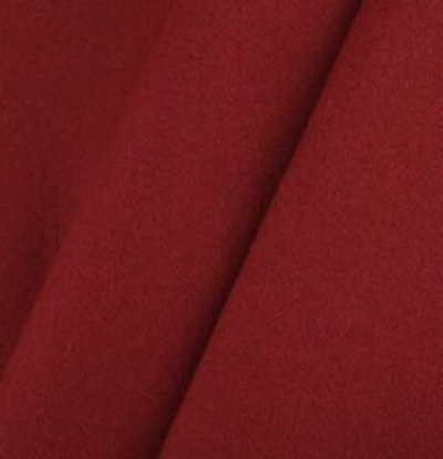 Пальтовое сукно 410 гр/м2, 50% шерсть, 50% п/э, 150 см, рубин