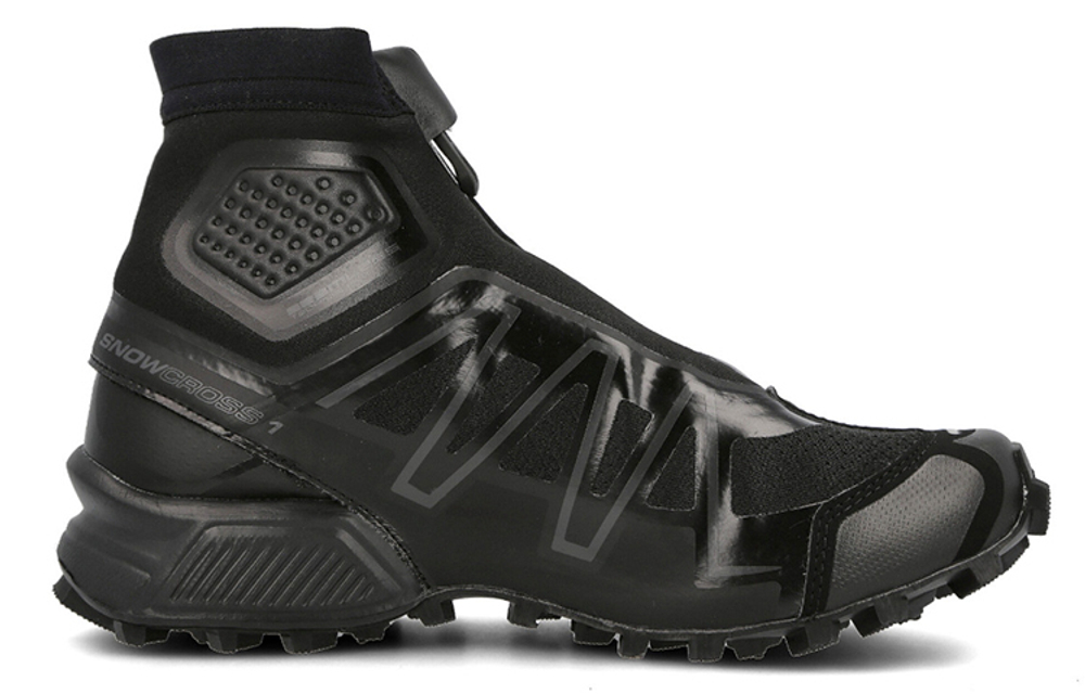 Salomon Snowcross ADV LTD high-top outdoor sports functional shoes black